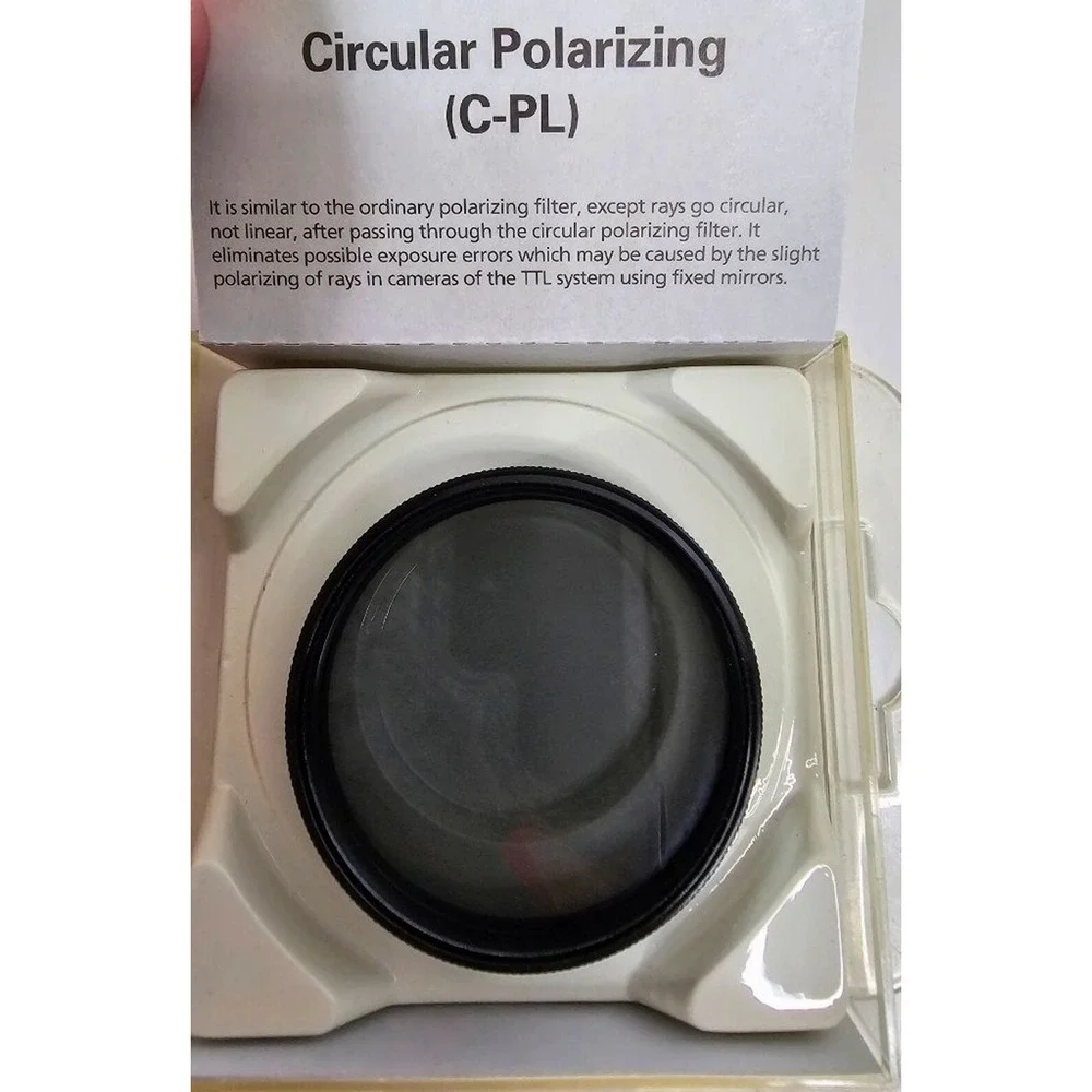 Sunpak 46mm‎ Circular Polarizer Filter - Camera Lens Accessory